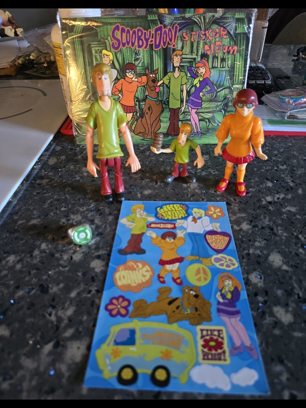Scooby-Doo Figures & Sticker Book Set Accessories